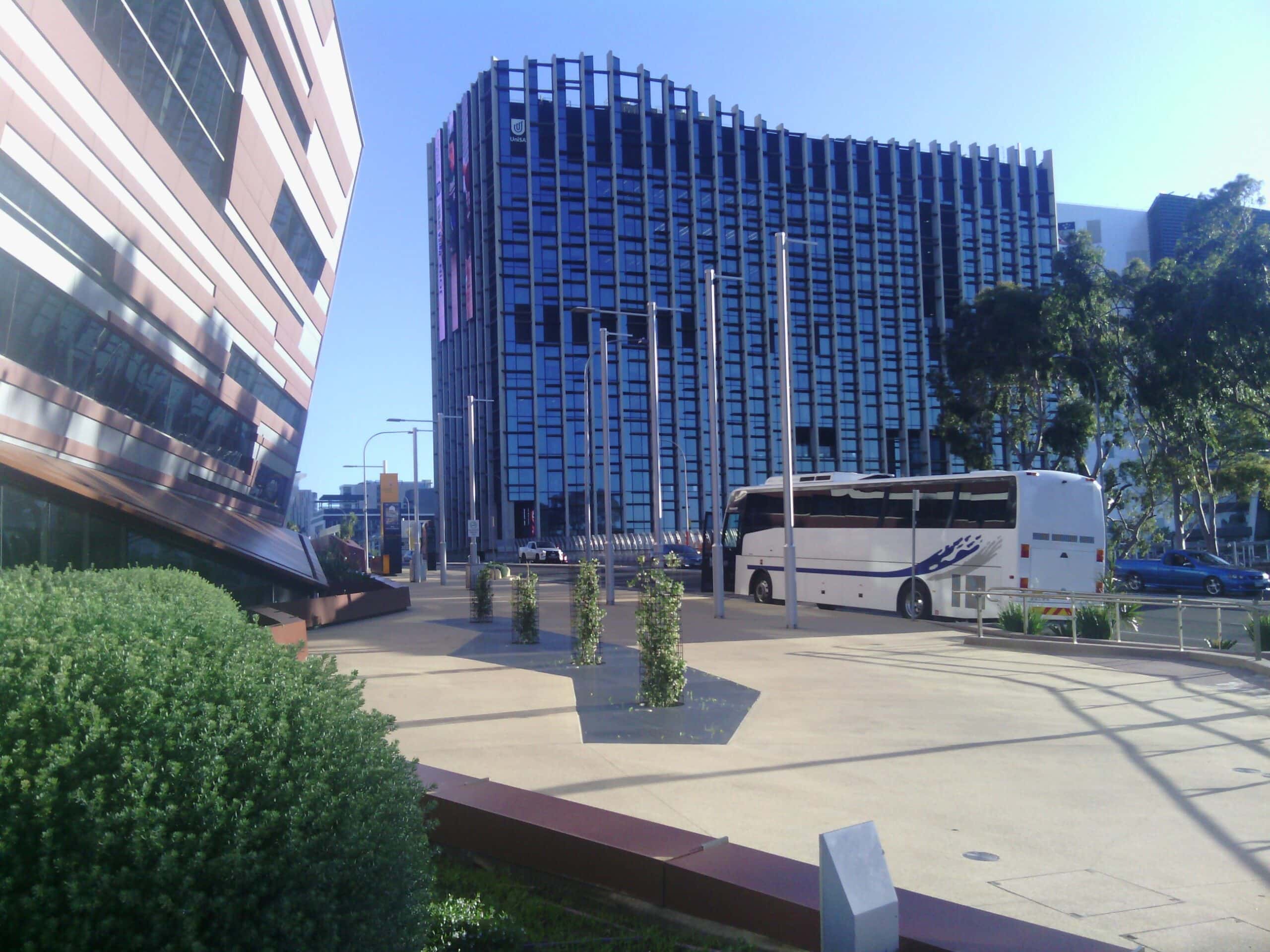 Southside bus at Adelaide Convention Centre
